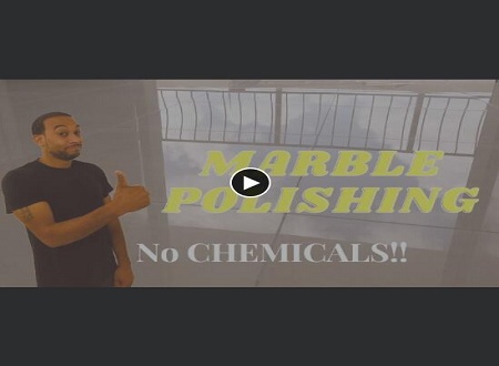 Видео Демо: 100% Механическая полировка на мраморном полу